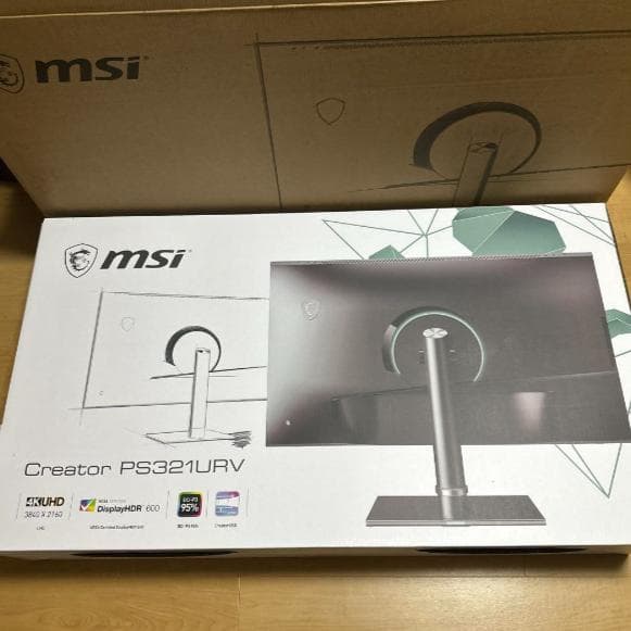 MSI Creator PS321URV 32インチ 4K UHD