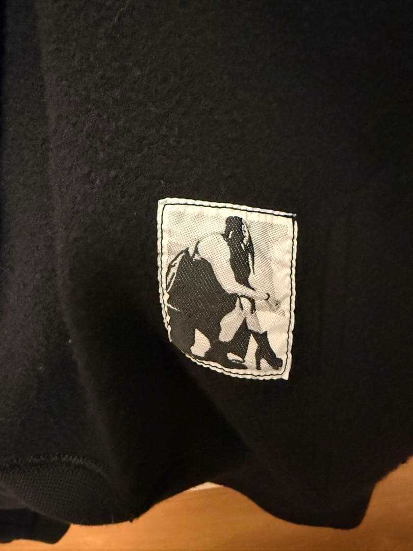 リックオウエンスDRKSHDW/マウンテンフーディ/F素材・サイズM