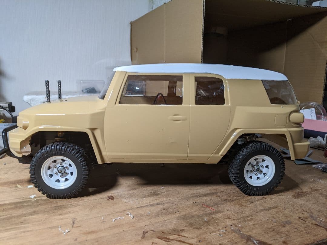 タミヤ　CC-01　FJクルーザー