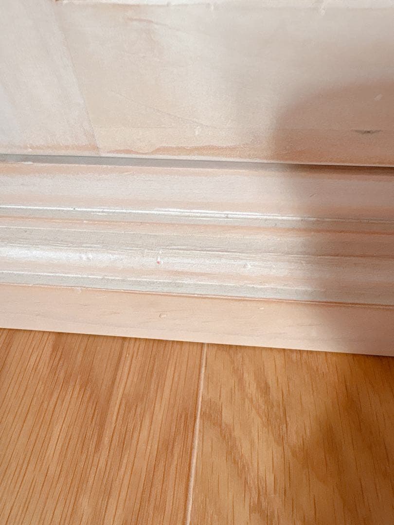 木製テレビ台 引き出し4つ ガラス扉付き　フレンチカントリー風　150センチ