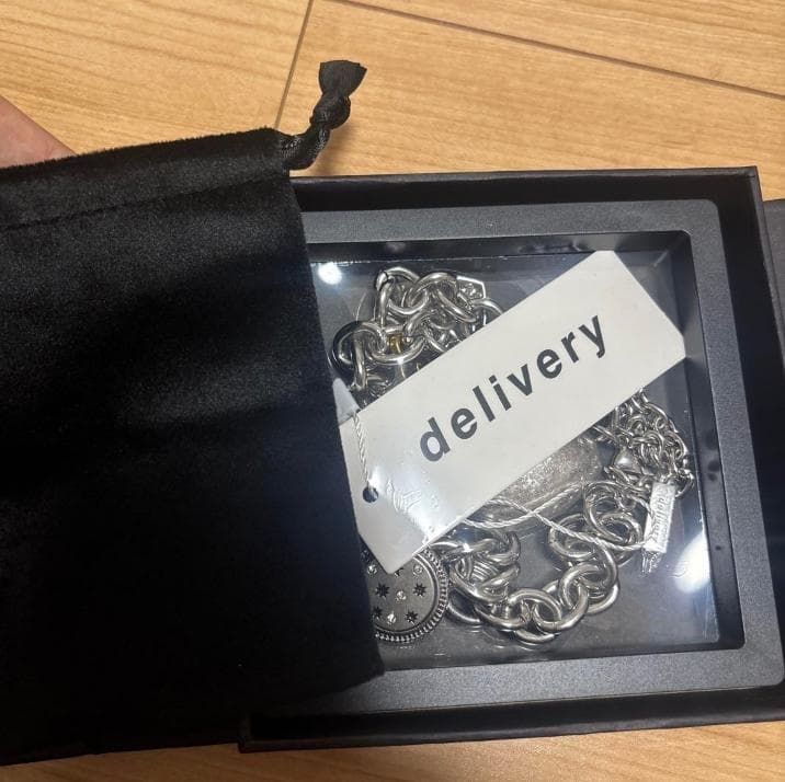 delivery 厚いチェーンpunk 大きなハート型 金属ネックレス 男女兼用