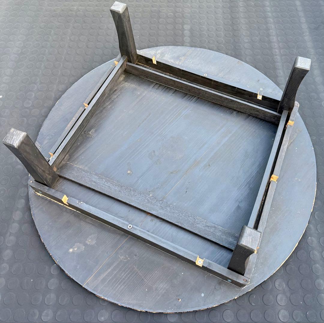 【昭和レトロ】丸テーブル　ちゃぶ台