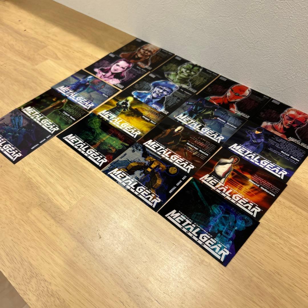 【売り切り】L GEAR SOLID メタルギア　カード93枚セット