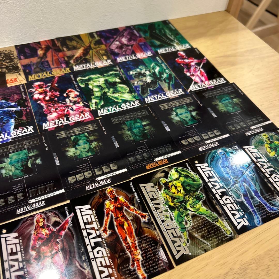 【売り切り】L GEAR SOLID メタルギア　カード93枚セット