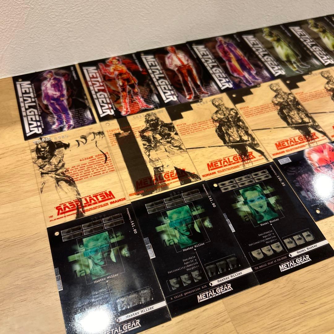 【売り切り】L GEAR SOLID メタルギア　カード93枚セット