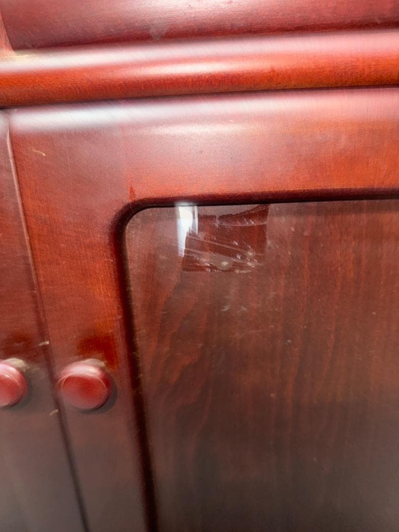 レトロ　Karimokuカリモク家具　カリモク 電話台 棚 ラック 花台 220