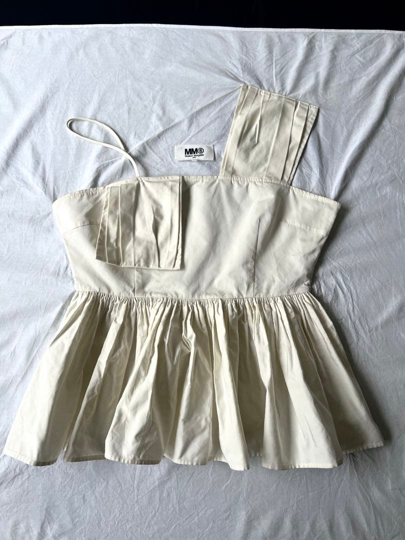 MM6 Maison Margiela アシンメトリーデザイントップス