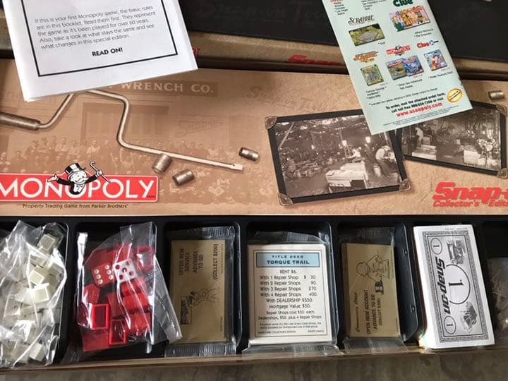 スナップオン モノポリー