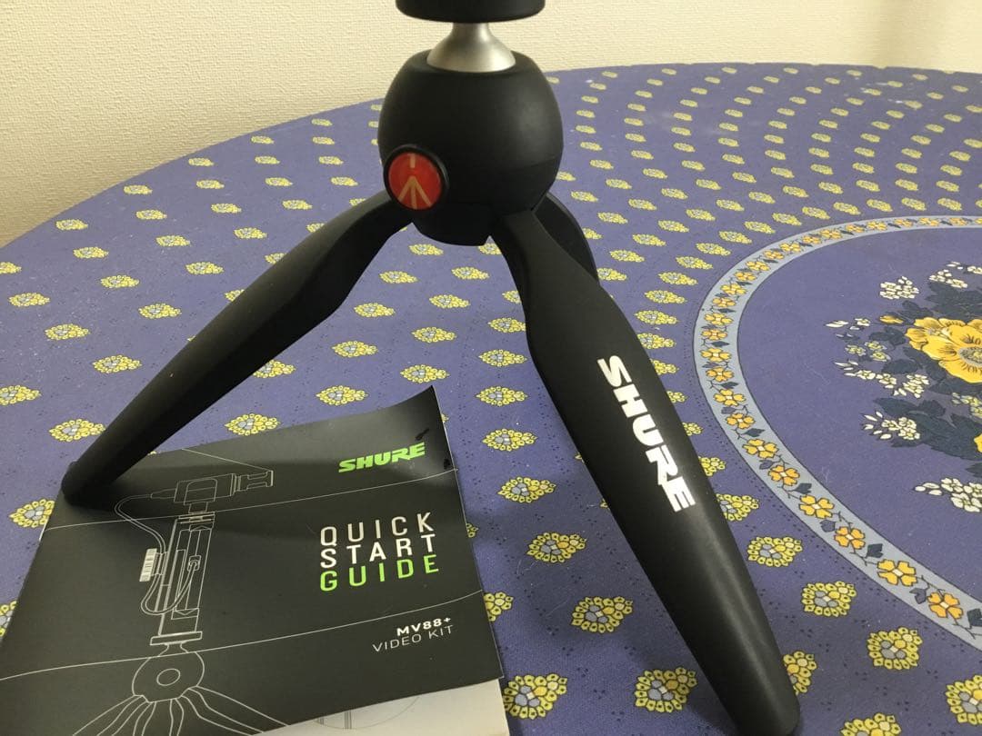 配信機器・PA機器・レコーディング機器 SHURE MV88+VIDEO KIT