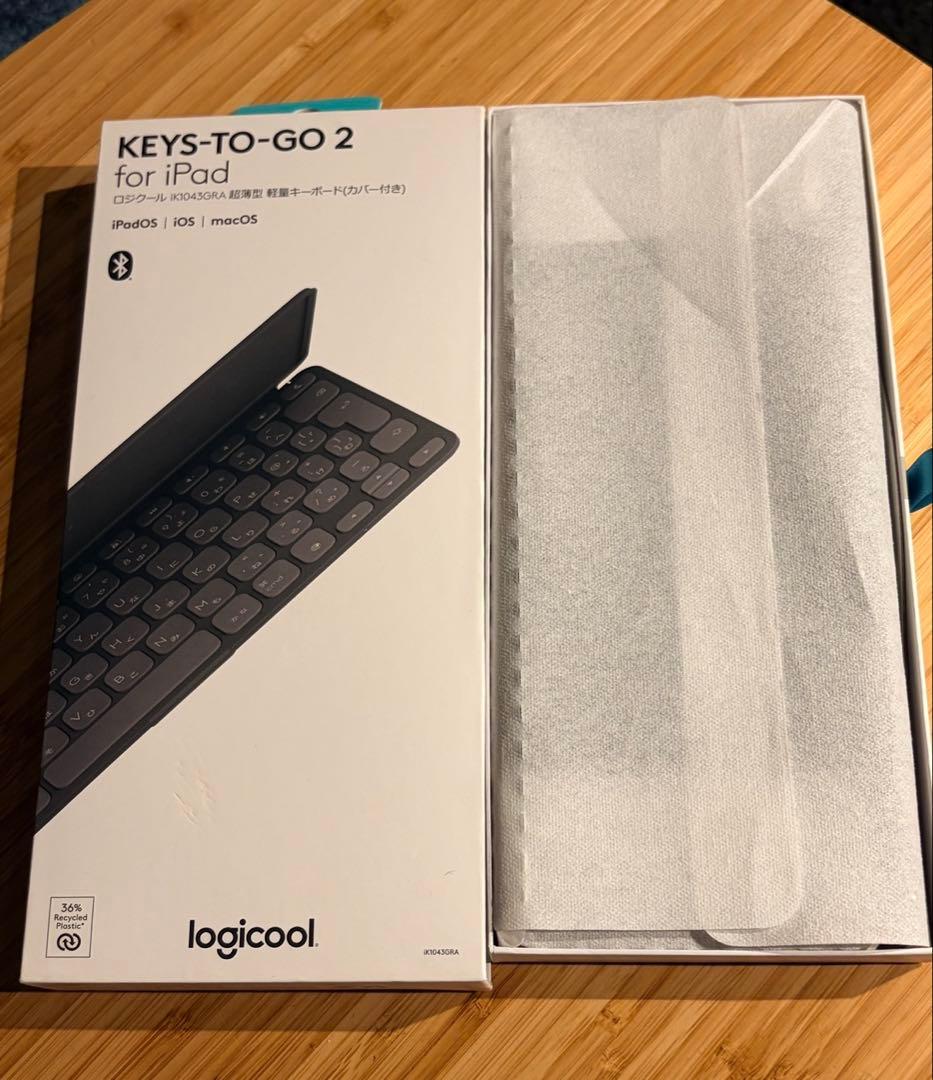 【未使用・開封のみ】Logicool KEYS-TO-GO 2 for iPad
