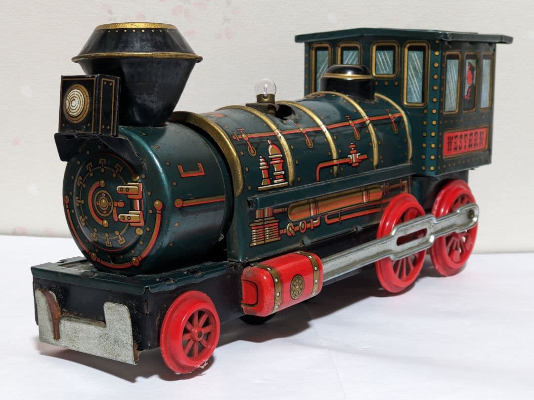 ♦ブリキのおもちゃ WESTERN機関車 昭和時代コレクション骨董品アンティーク