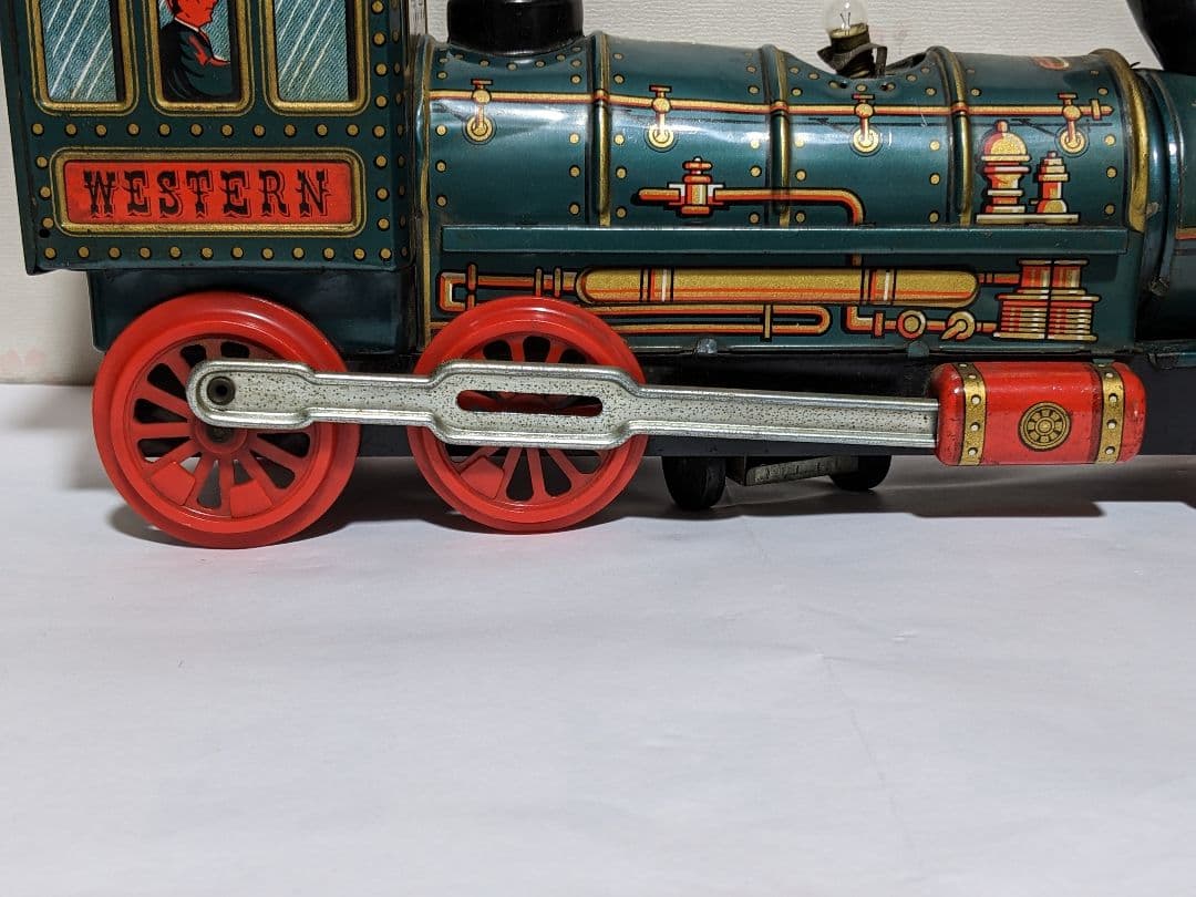♦ブリキのおもちゃ WESTERN機関車 昭和時代コレクション骨董品アンティーク