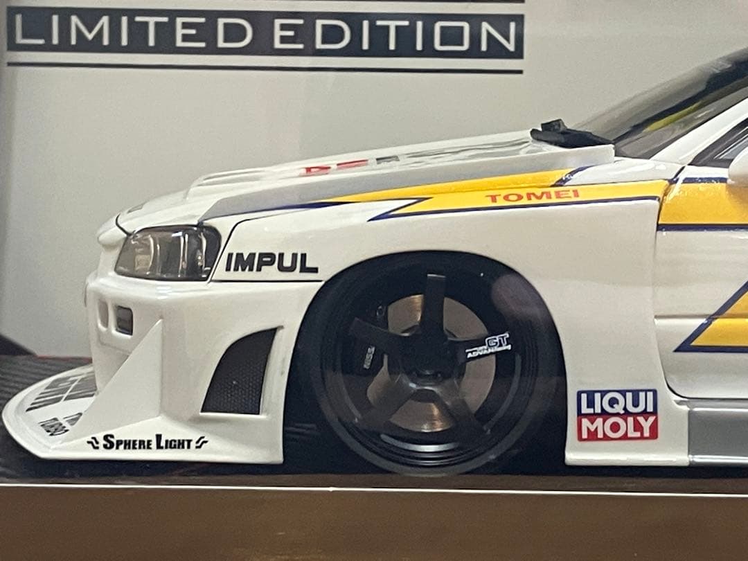イグニッションモデル　1/18 WEB限定　LB ER34 スーパーシルエット