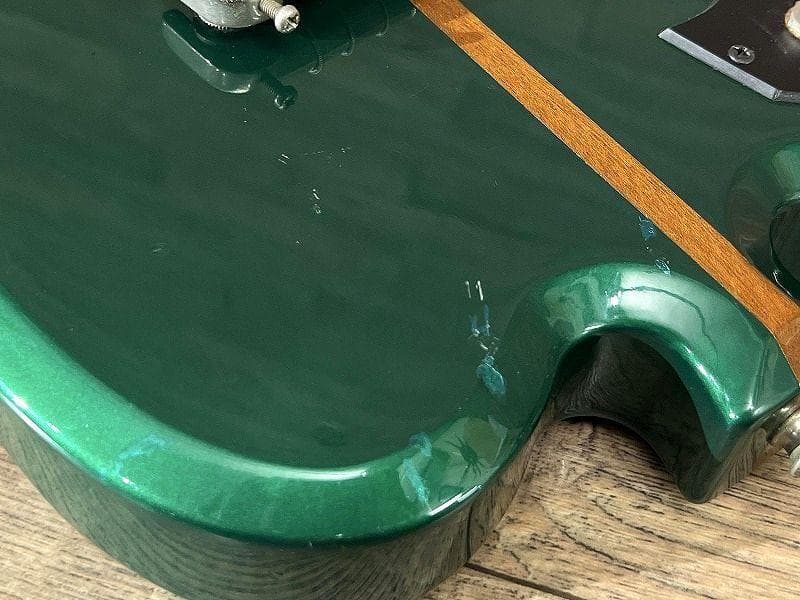 エイチエス アンダーソン ヒューストン アップル ギター メタリックグリーン