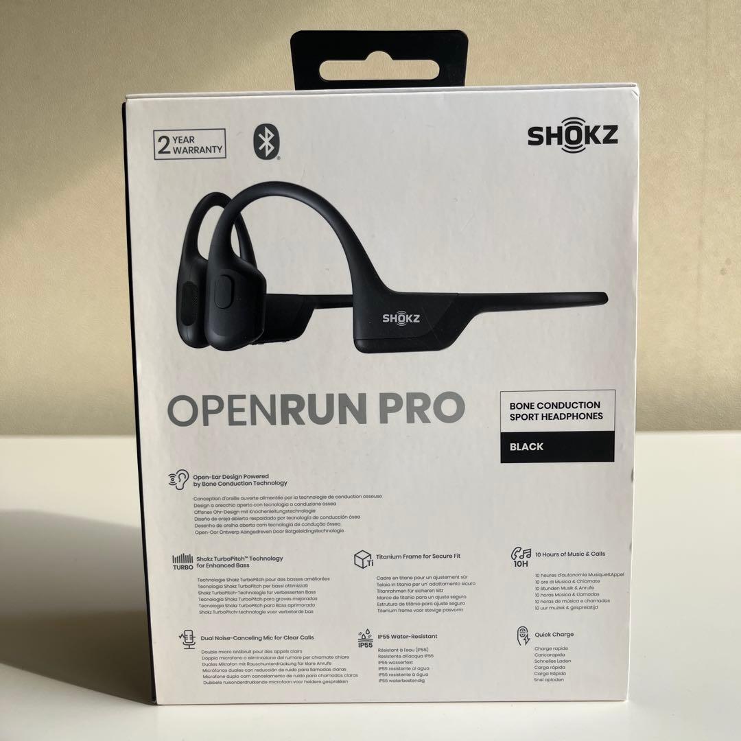 ＊新品・送料込み＊SHOKZ OPENRUN PRO 骨伝導イヤホン