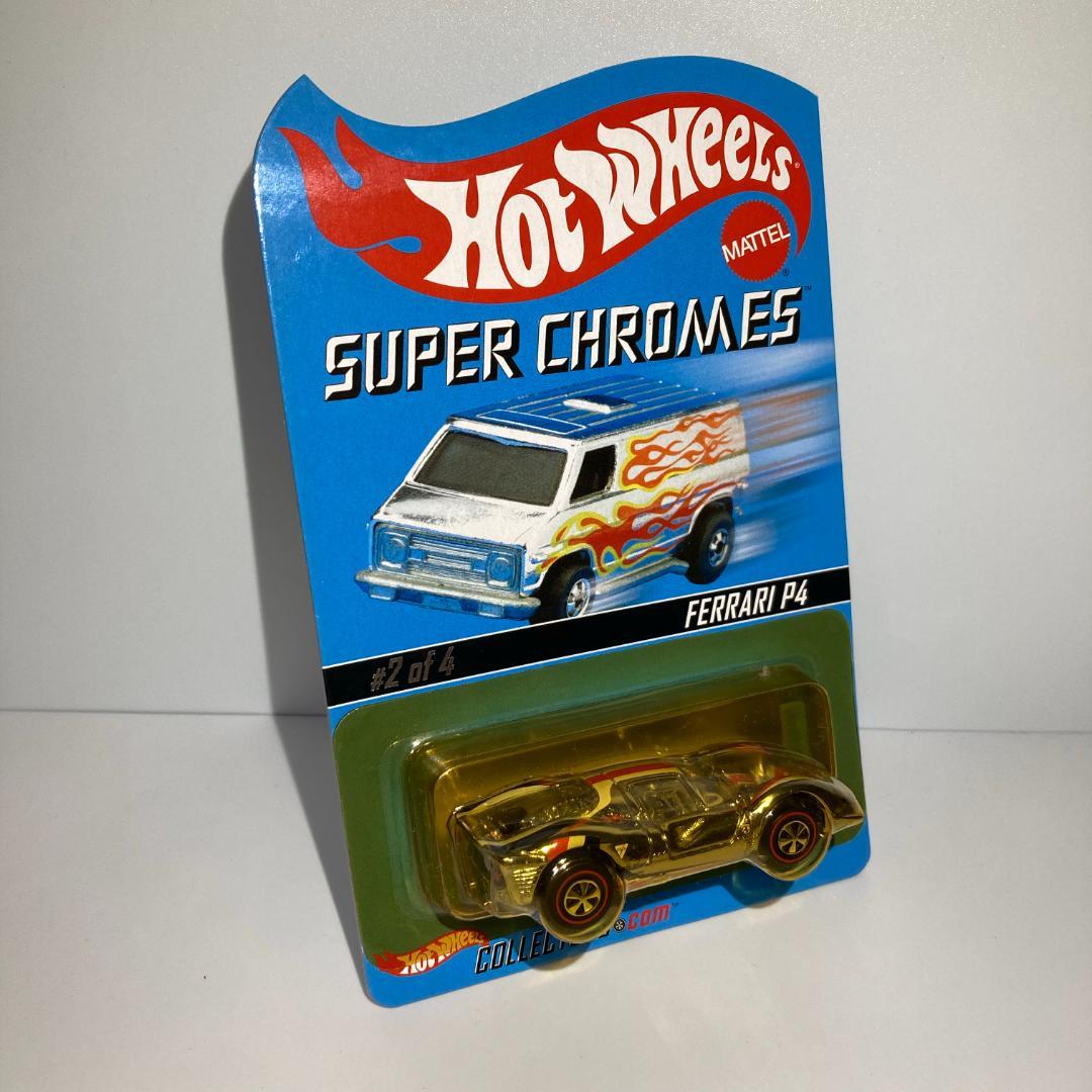 【超レア】ホットウィール RLC フェラーリ P4 スーパークローム