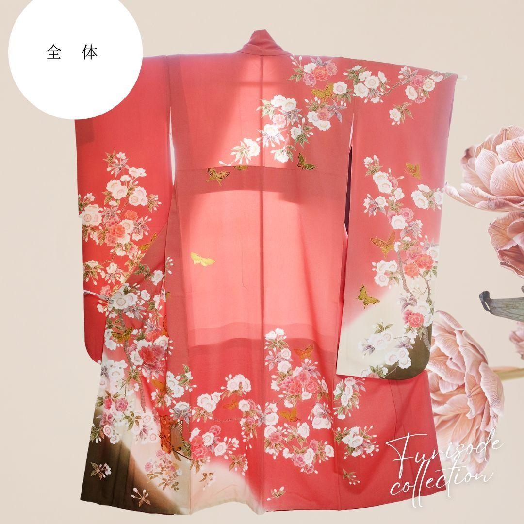振袖フルセット　大人くすみピンク　上品キレイ目コーデ