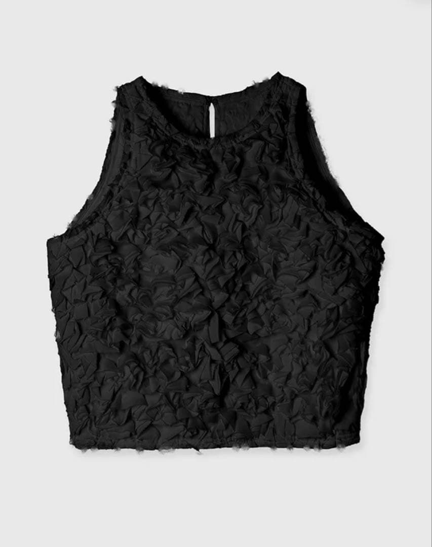 ♡完売anuans♡パティキュラーブラウス♡Mサイズ♡ブラック♡