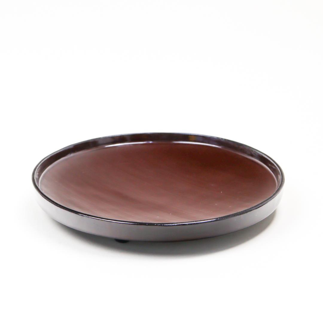 布張丸盆 箱付き