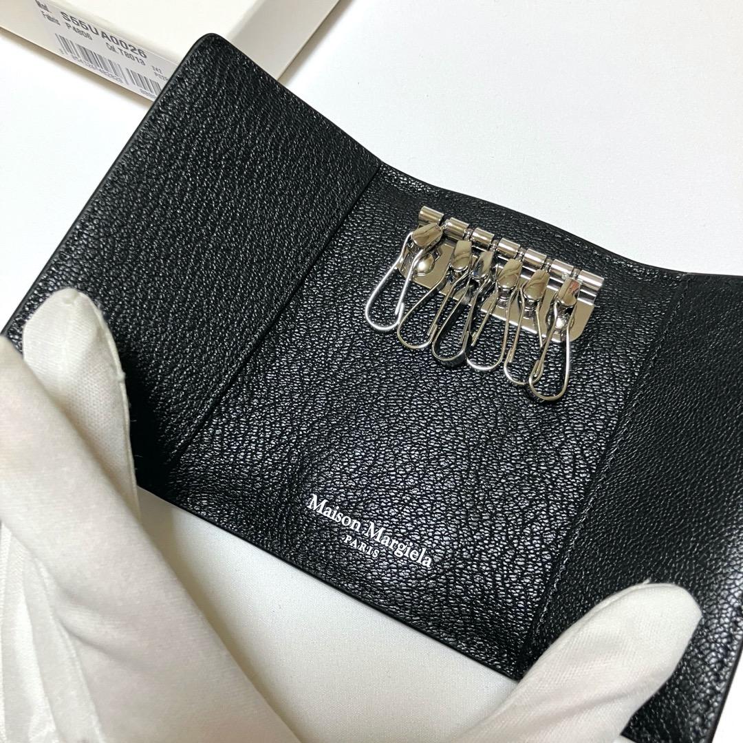 新品 マルジェラ 24ss キーケース 小物 ブラック 黒色 7211