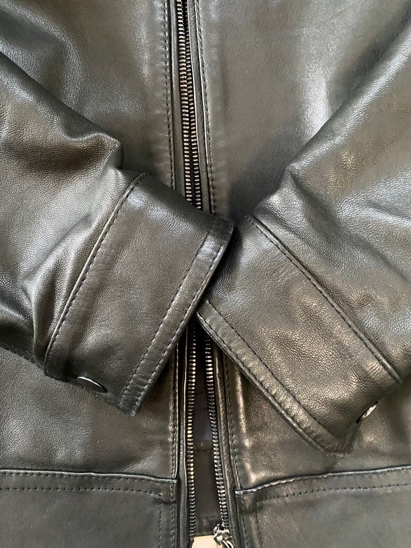 ゆう　美品 EMMETI JURI エンメティ ユリ46 ライダース