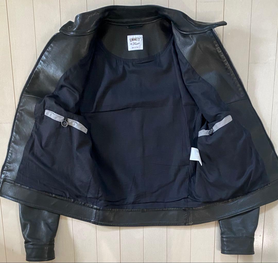 ゆう　美品 EMMETI JURI エンメティ ユリ46 ライダース