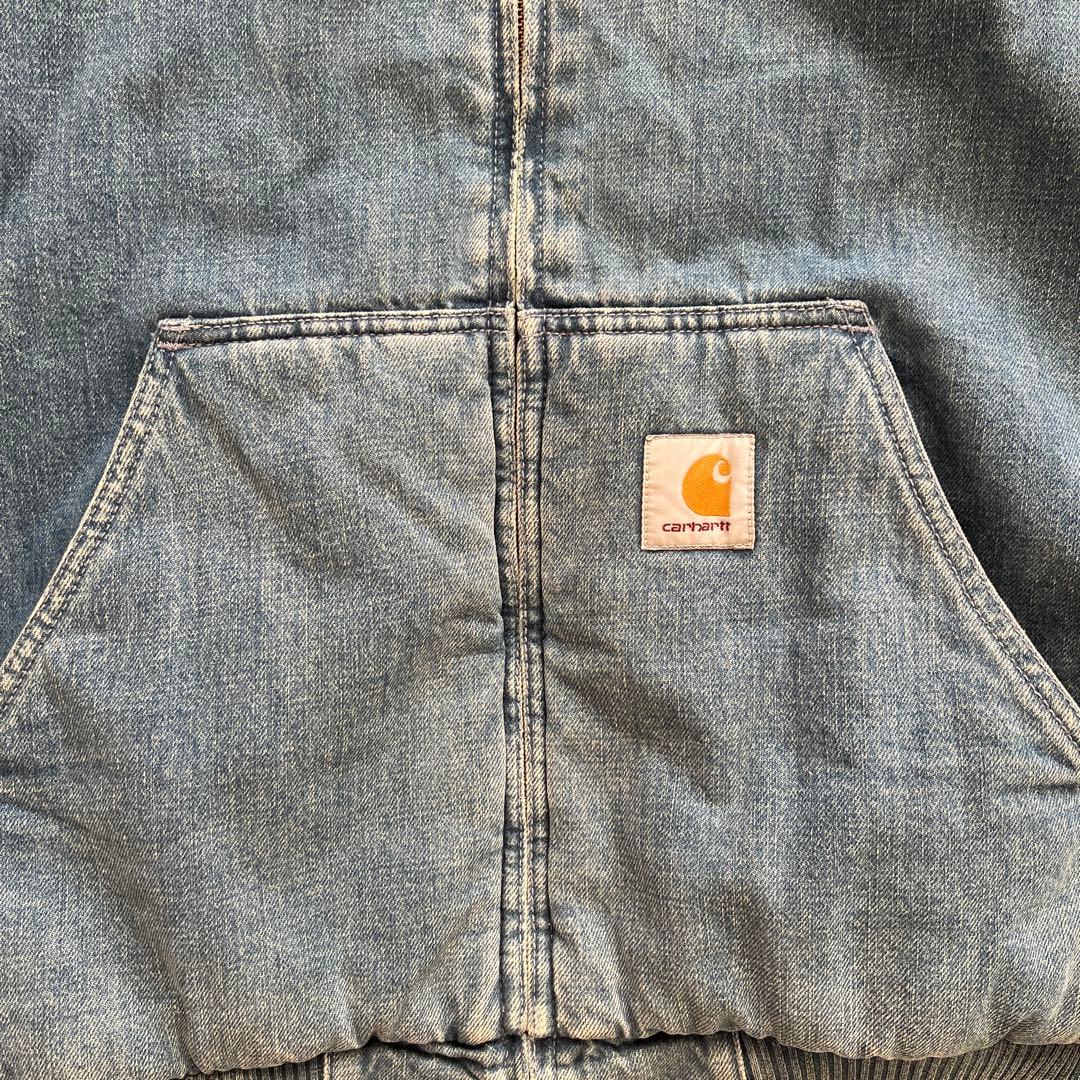 【希少】Carhartt カーハート　デニムボア アクティブジャケット　L
