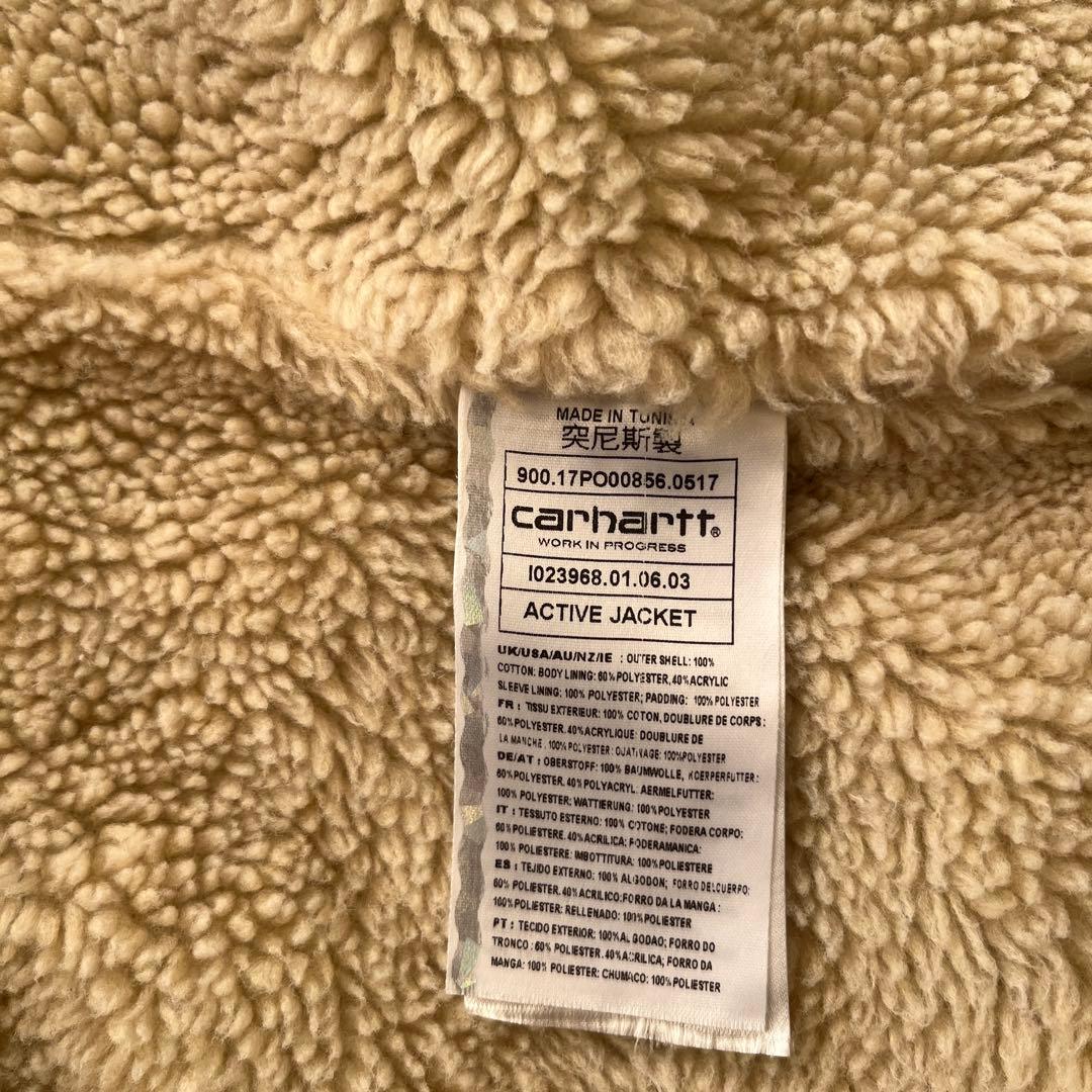 【希少】Carhartt カーハート　デニムボア アクティブジャケット　L