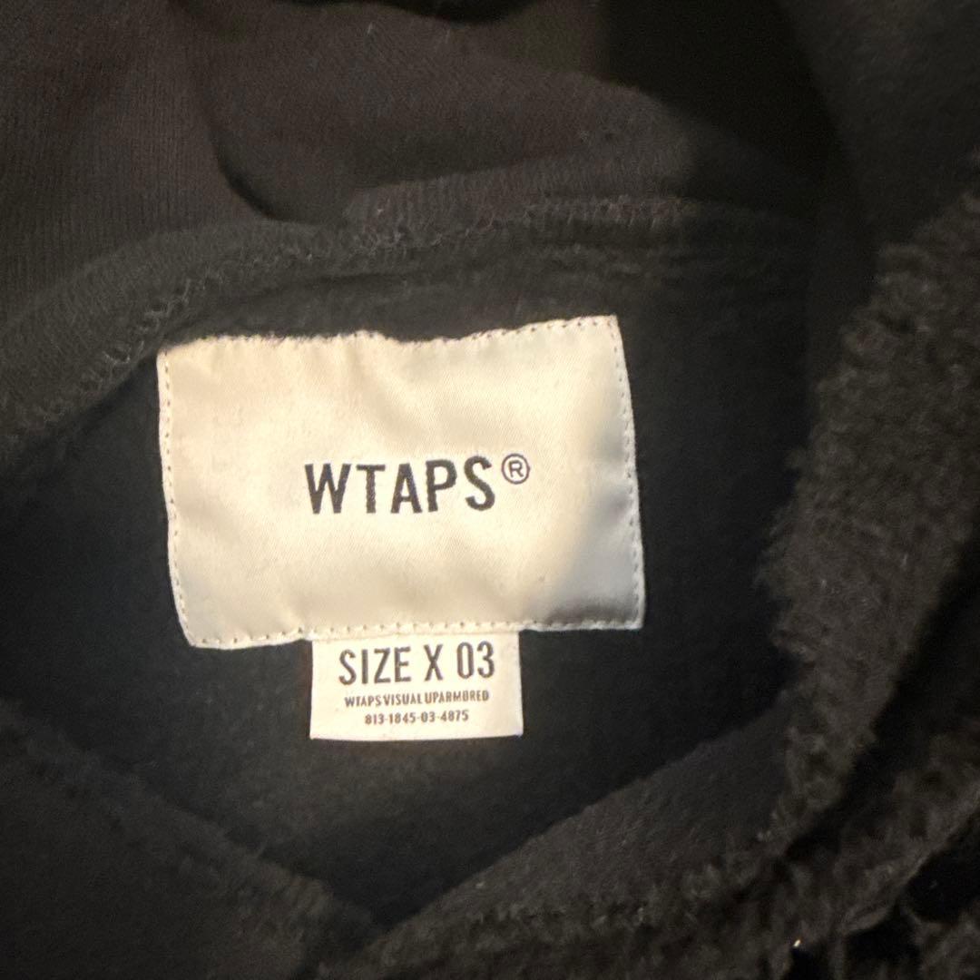 トップス WTAPS RAGS HOODED 211ATDT-CSM39 BLACK L