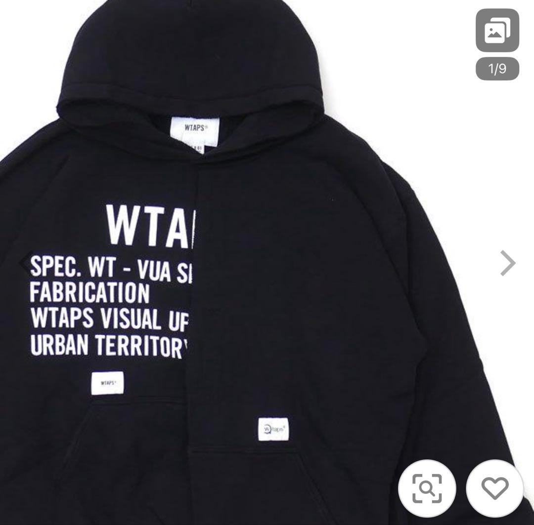 トップス WTAPS RAGS HOODED 211ATDT-CSM39 BLACK L