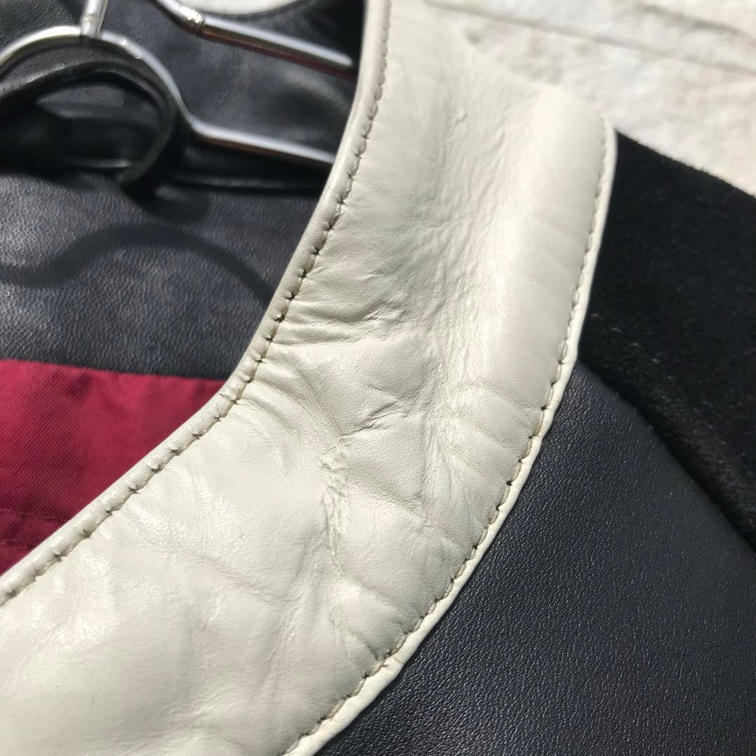 インディアンモーターサイクル ライダース L スエード レザー