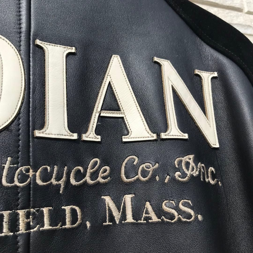 インディアンモーターサイクル ライダース L スエード レザー