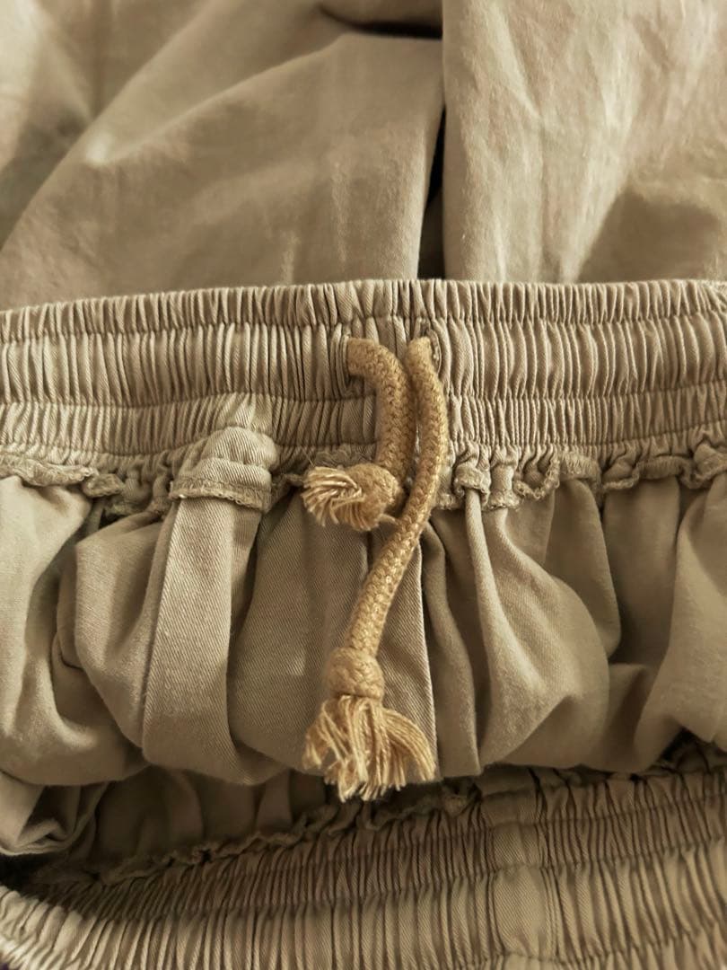 K*u様 19800円 js.luxe ツイルワッシャー　ビッグパンツ　ベージュ