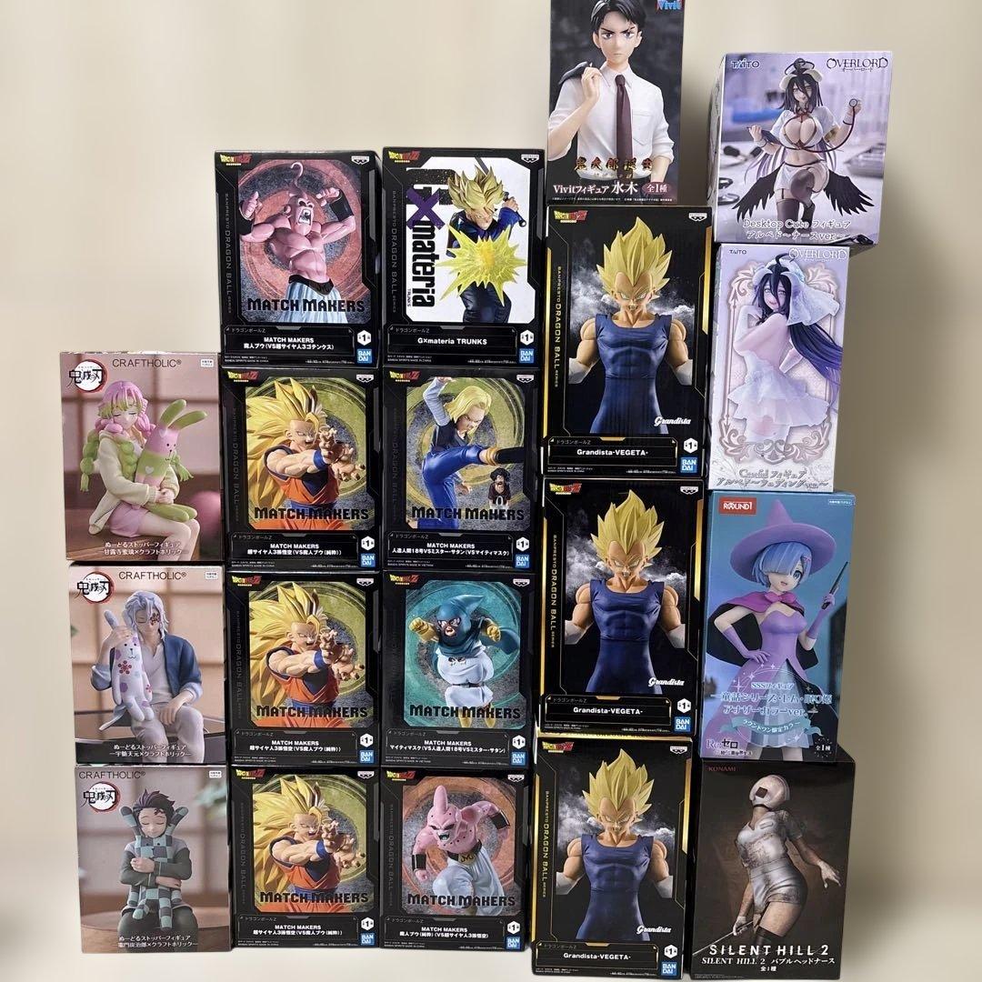 最新フィギア　まとめ売り　プライズ　鬼滅の刃　ドラゴンボール