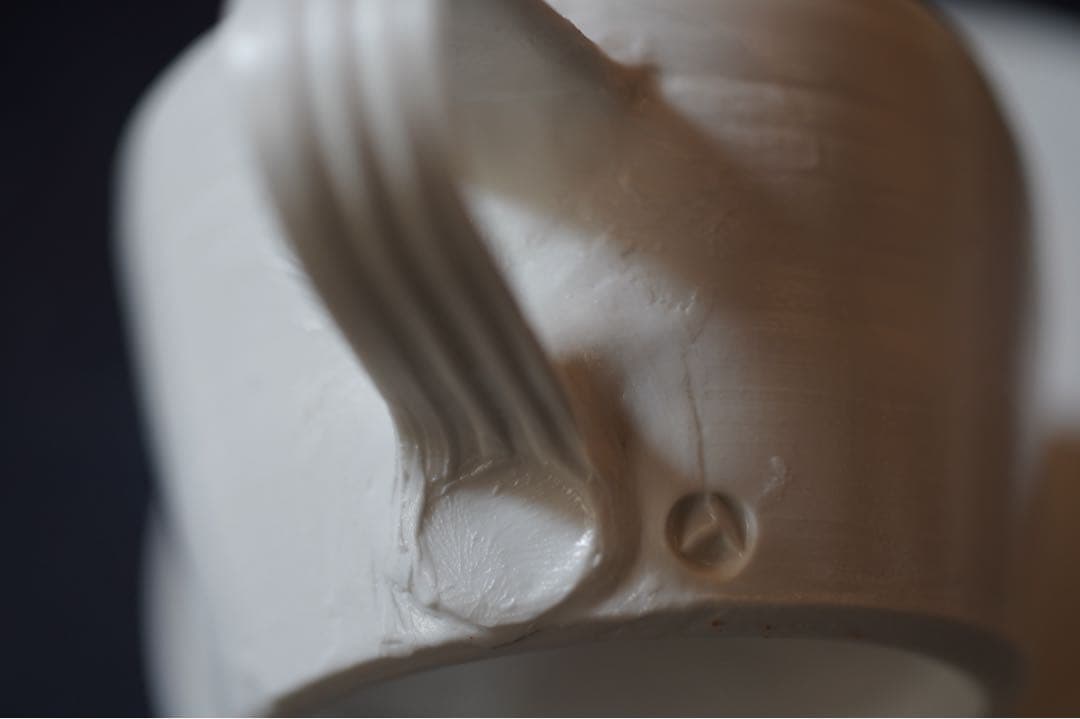 黒田泰蔵　白磁　カップとソーサー