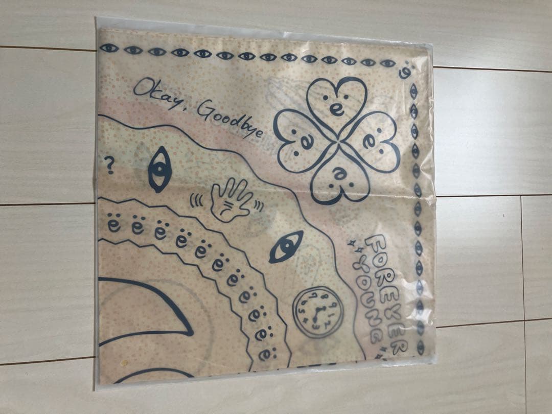 藤井風　Prema バンダナ　ブラック&ホワイト