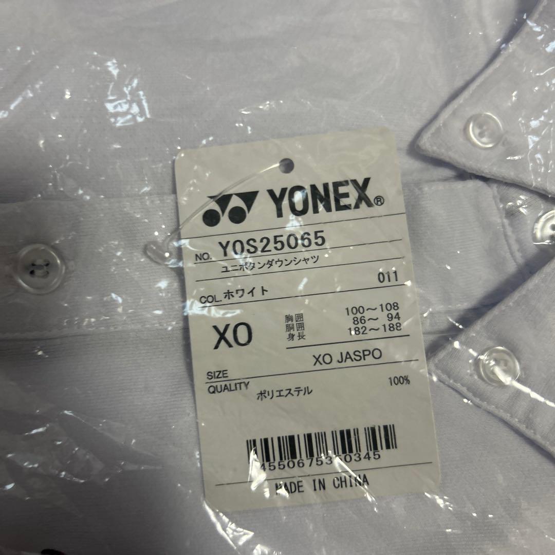 YONEX インハイ2025ポロシャツ XO ホワイト