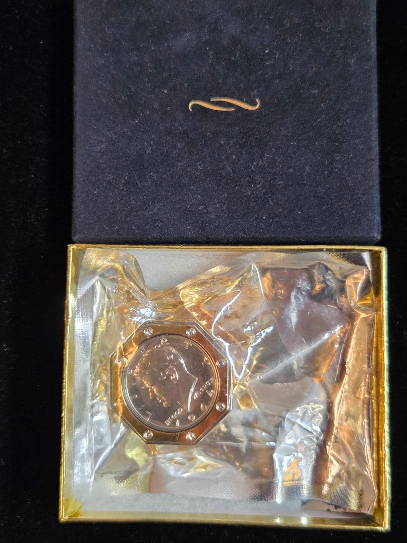 (プルーフ)　アメリカ　ケネディ大統領　ハーフダラー銀貨　入りバックル