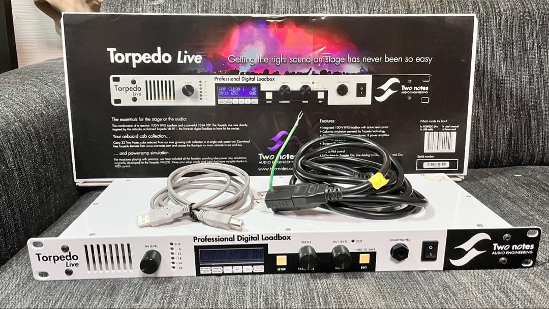 【美品】Two notes Torpedo Live デジタルロードボックス