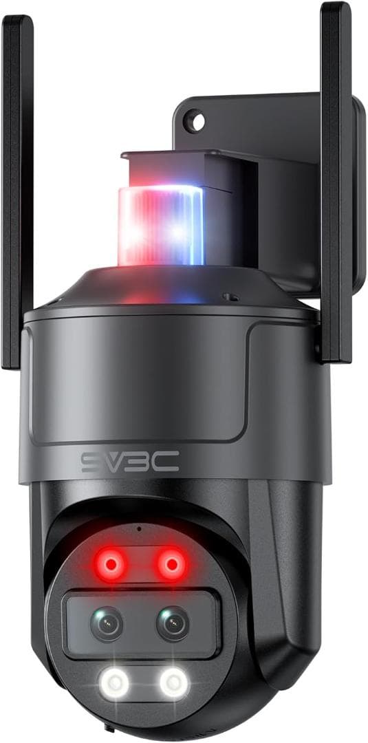 【新品未使用】 防犯カメラ 800万画素 4K 10倍ズーム IP66 自動追尾