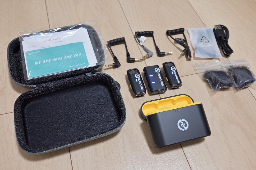 Hollyland Lark M1 1ワイヤレスマイク