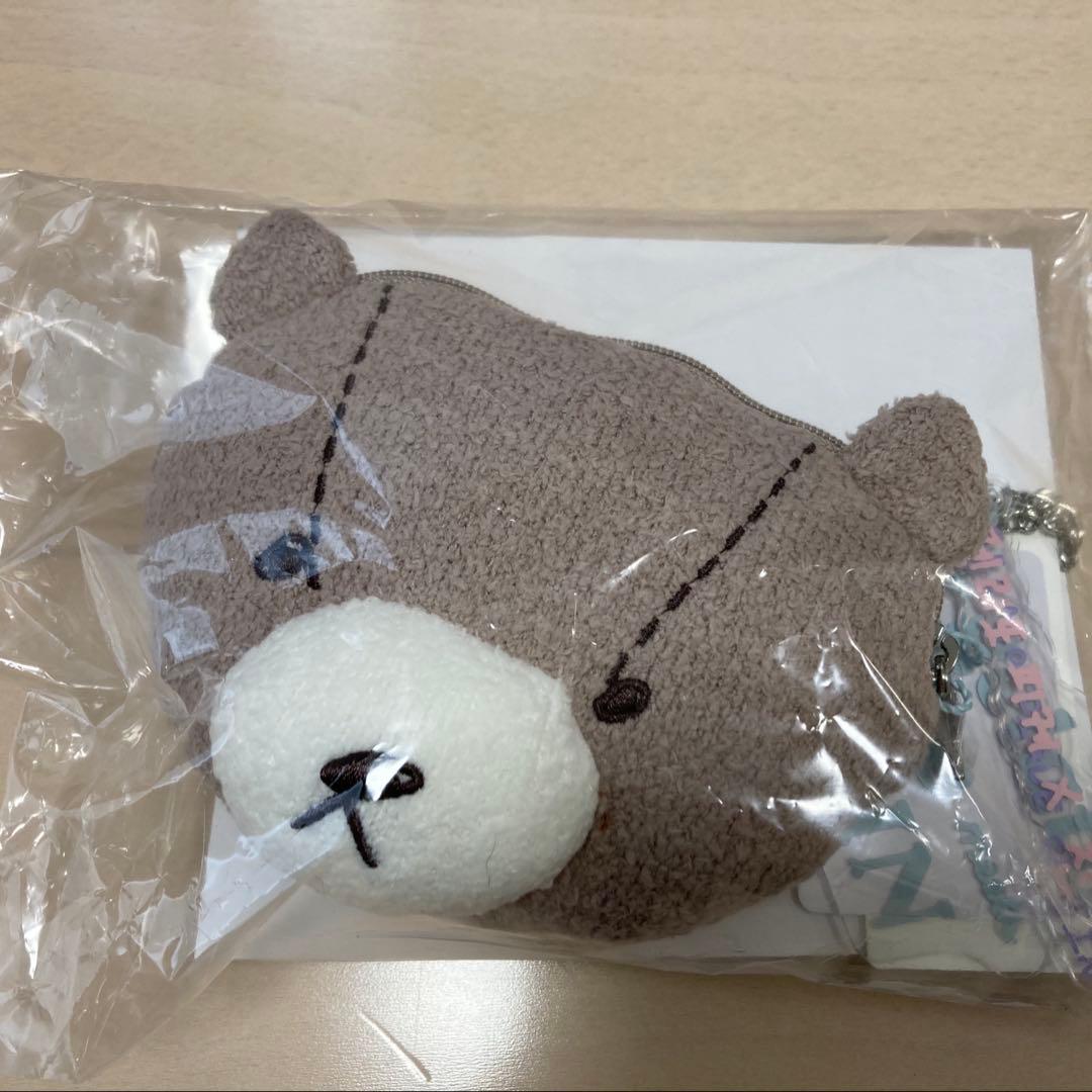 BTS ジン ジェラートピケ JIN'S BEAR POUCH CHARM