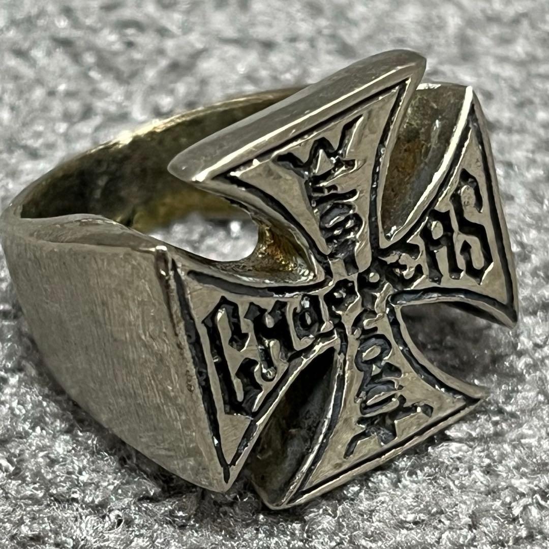 h52 WESTCOASTCHOPPERS アイアンクロス シルバーリング