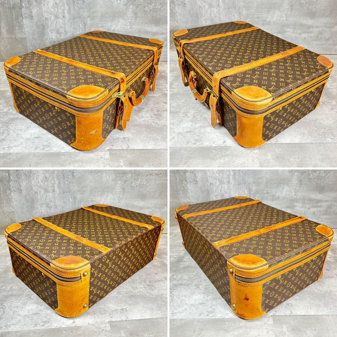 オールドルイヴィトン80年代ヴィンテージキャリーケース モノグラムストラトス70