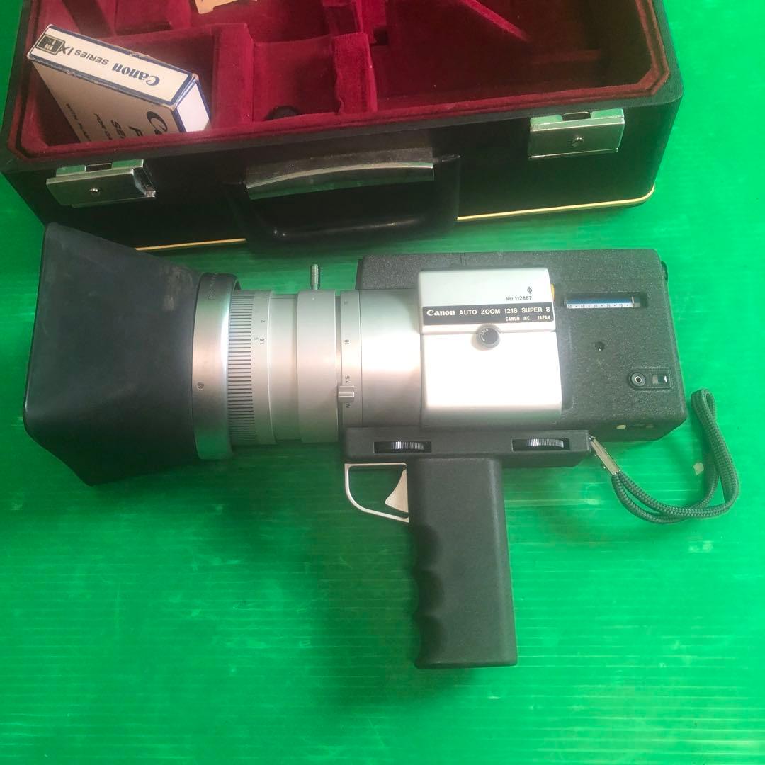 Canon C-8 8ミリフィルムカメラ ケース付き 動作未確認