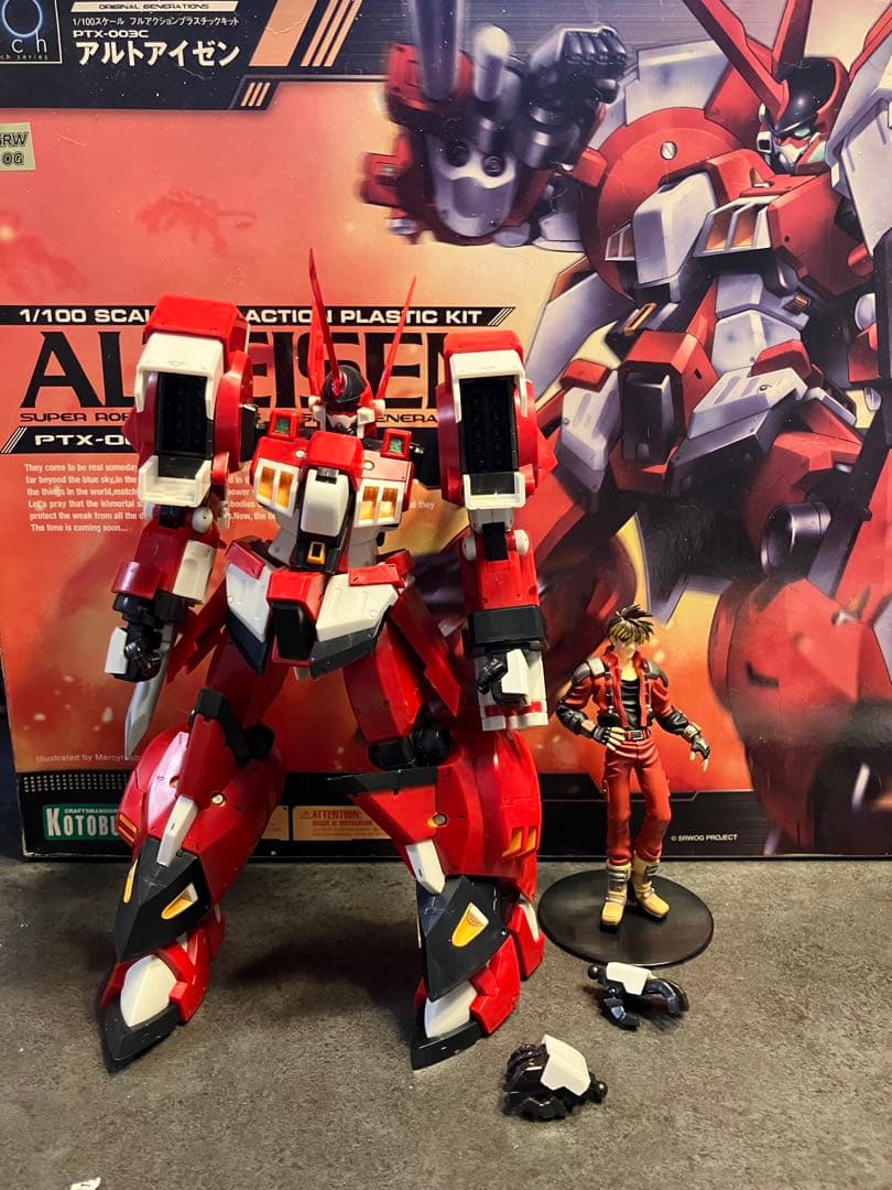 二体セット　アルフィミィ　ペルゼイン・リヒカイト　キョウスケ　アルトアイゼン