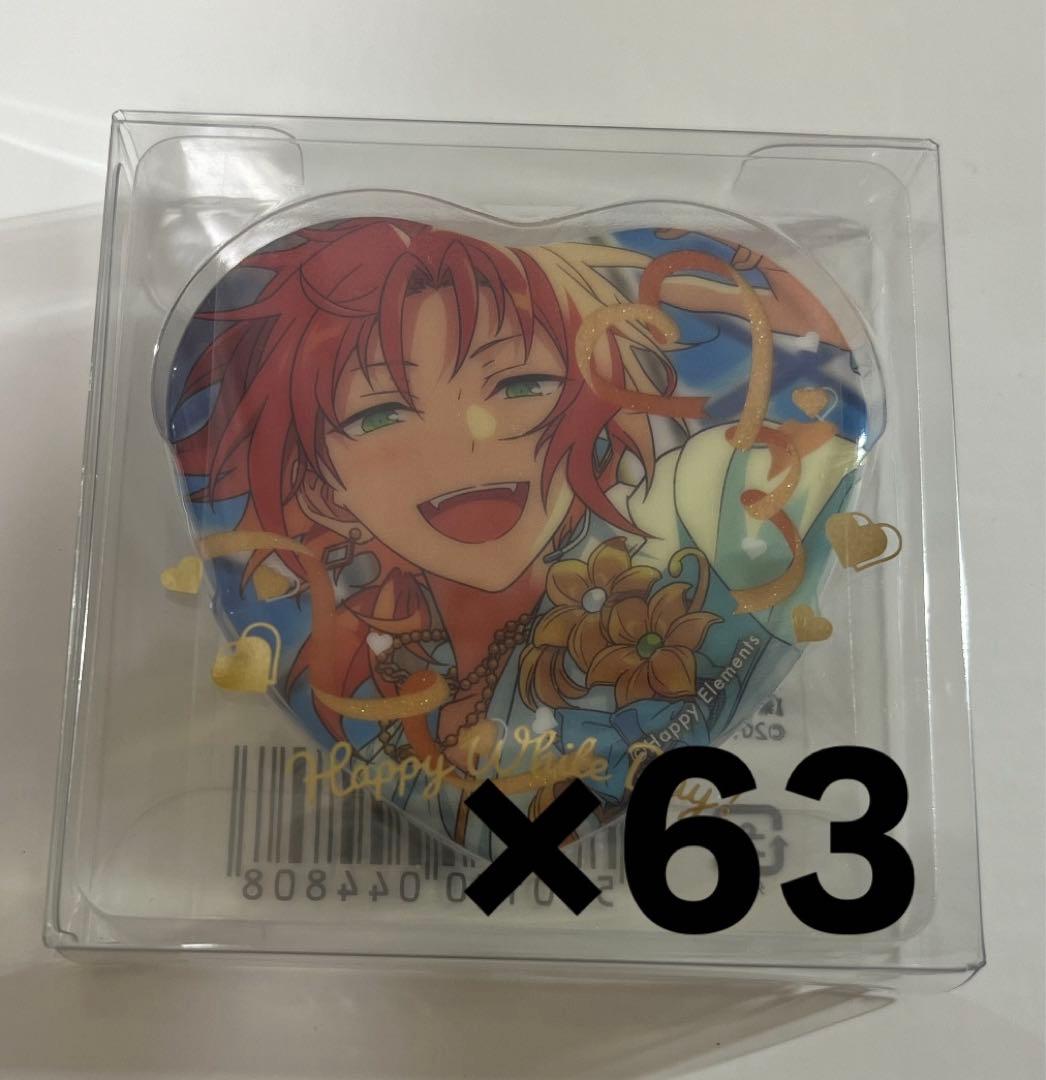 あんスタ 月永レオ ホワイトデーハート缶バッジ