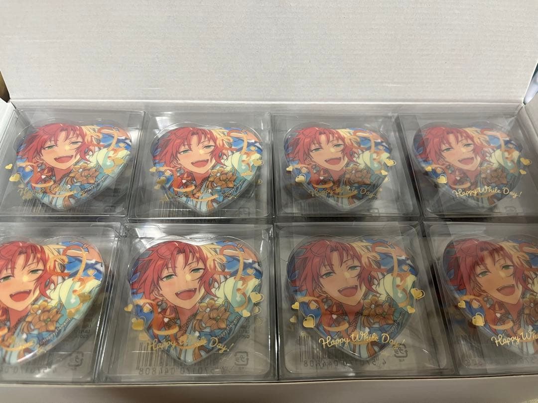 あんスタ 月永レオ ホワイトデーハート缶バッジ