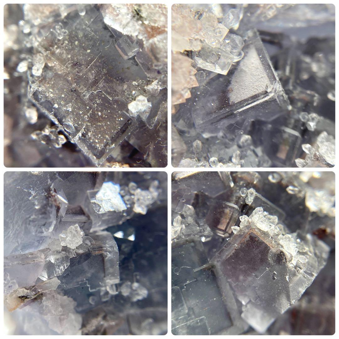 フローライト　クォーツ　蛍石　水晶　鉱物標本　原石　天然石　ストーン　インクル