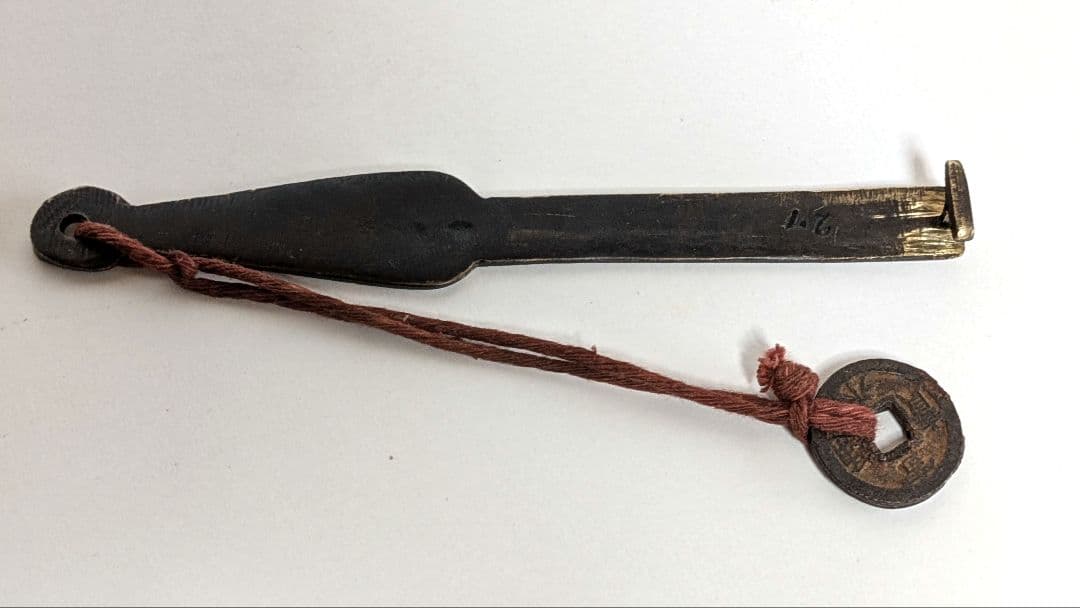 アンティーク錠前　動物　工芸品　レトロ